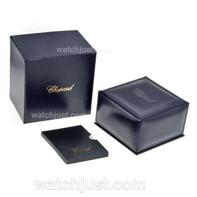 Chopard High Quality Dark Blue Wooden Box Set with Guarantee