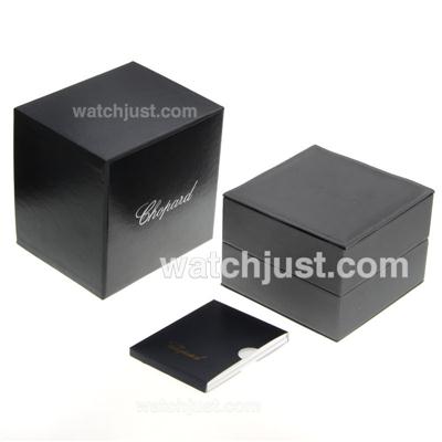 Chopard High Quality Dark Grey Wooden Box Set with Guarantee