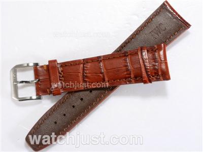 IWC Brown Leather Strap-20mm