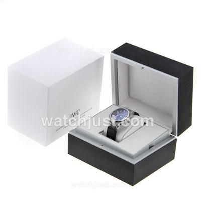 IWC High Quality Black Wooden Box Set with Guarantee