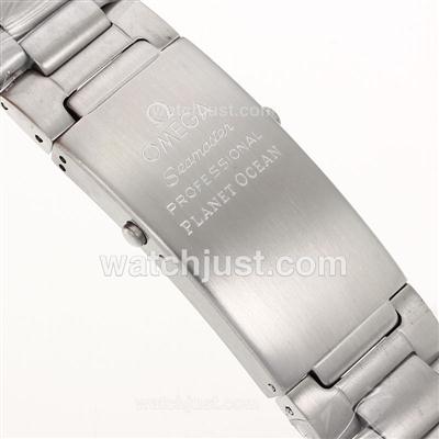 Omega Seamaster Planet Ocean Stainless Steel Strap for Swiss Valjoux 7750 Movement Model