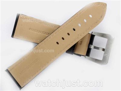 Panerai Black Leather Strap 24mm