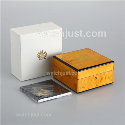 Piaget High Quality Orange Wooden Box Set with Instruction Manual
