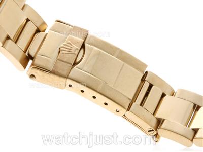 Rolex 18K Gold Plated Oyster Bracelet For Yatchmaster Model