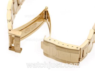 Rolex 18K Gold Plated Oyster Bracelet For Yatchmaster Model