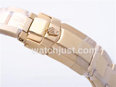 Rolex Daytona Full 18k Plated Gold Strap