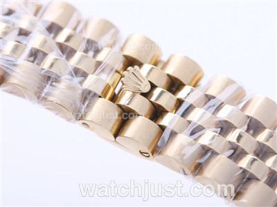 Rolex Full 18k Plated Gold Jubilee Strap