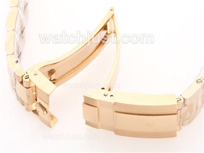Rolex New Style Oyster Bracelet WIth 18K YG Plated for GMT Version