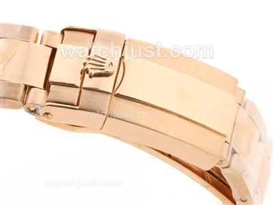 Rolex New Style Oyster Bracelet WIth 18K YG Plated for GMT Version