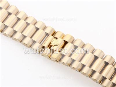 Rolex Presidential Bracelet With 18k Yellow Gold Plated