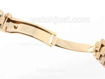 Rolex Presidential Bracelet With 18k Yellow Gold Plated