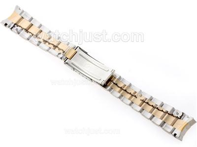 Rolex Two Tone Oyster Strap for Yacht-Master Version