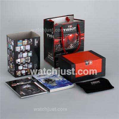 Tissot High Quality Black Wooden Box Set with Instruction Manual