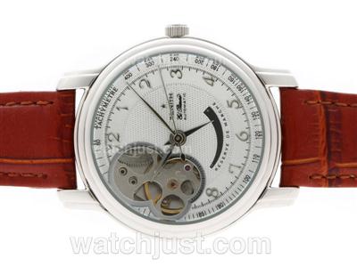 Zenith ChronoMaster Open Retrograde Automatic Number Markers with White Dial-Lady Size