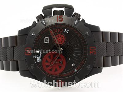 Zenith Defy Extreme Chrono Working Chronograph Full PVD with Black Dial-Red Marking