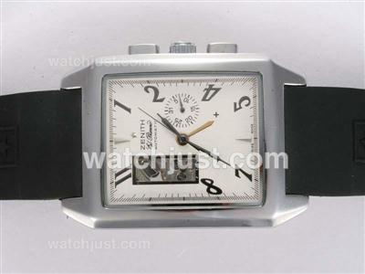 Zenith Port Royal Open Concept Automatic with White Dial