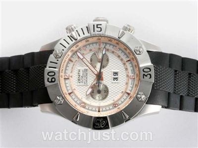 Zenith Split-Second Automatic with White Dial